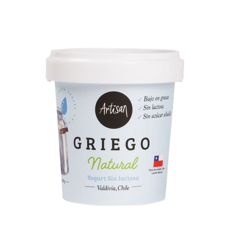 Yogurt Griego Artisan Natural 360 g