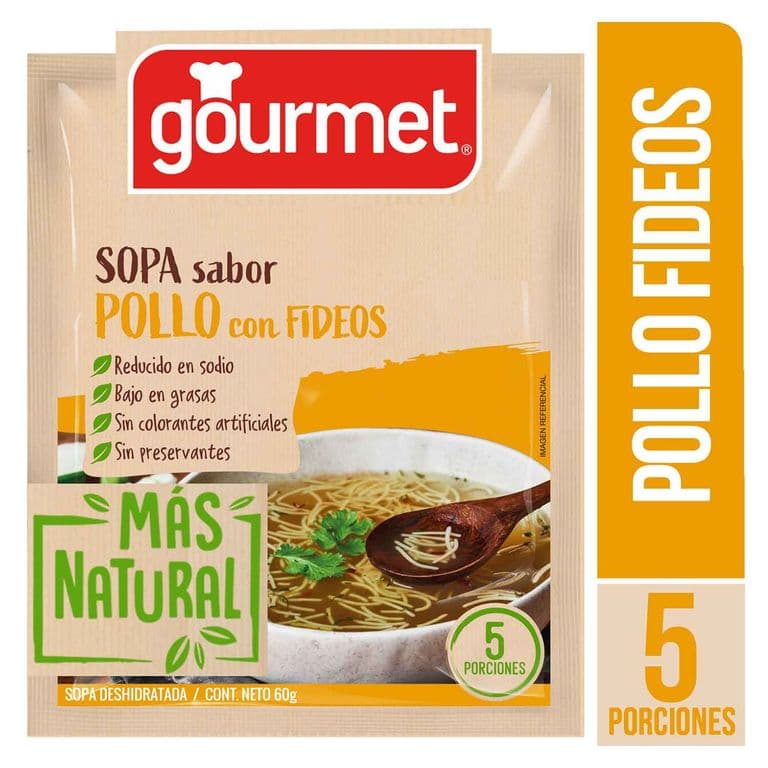 Sopa Pollo Fideo Natural 60 g