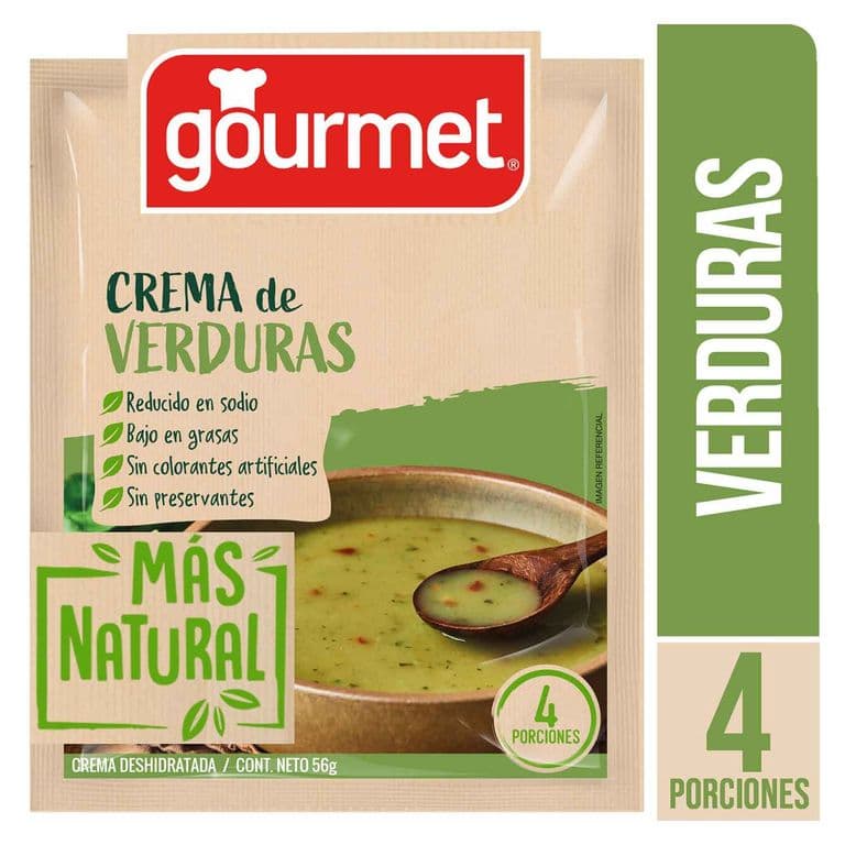 Crema Verduras Gourmet Natural 56 g