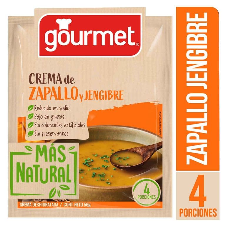 Crema Zapallo Gourmet Natural 56 g