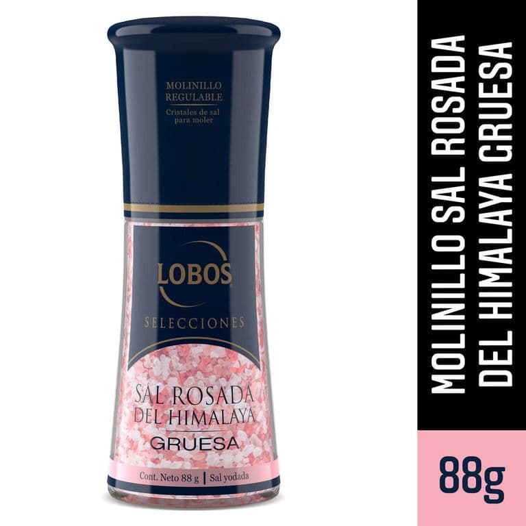 Sal Rosada del Himalaya Lobos Molinillo 88 g