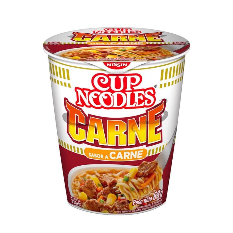 Cup Bowl Carne Nissin 68 g