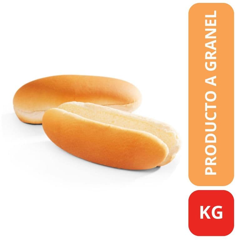 Pan de Hot Dog Granel