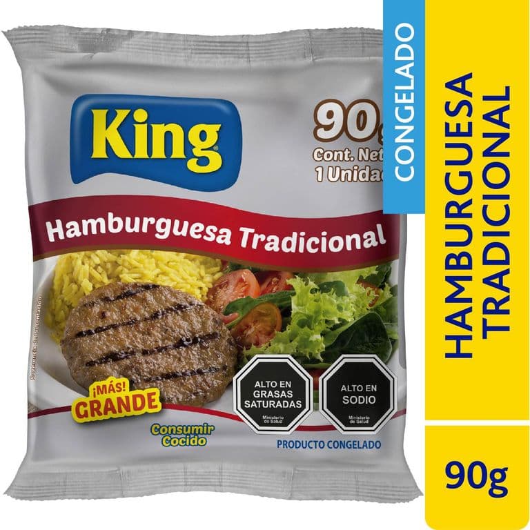 Hamburguesa de Vacuno Tradicional 90 g