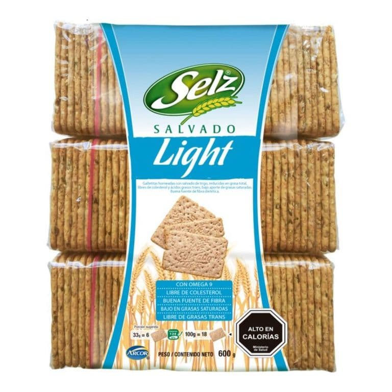 Galletas Selz Salvado Light 600 g