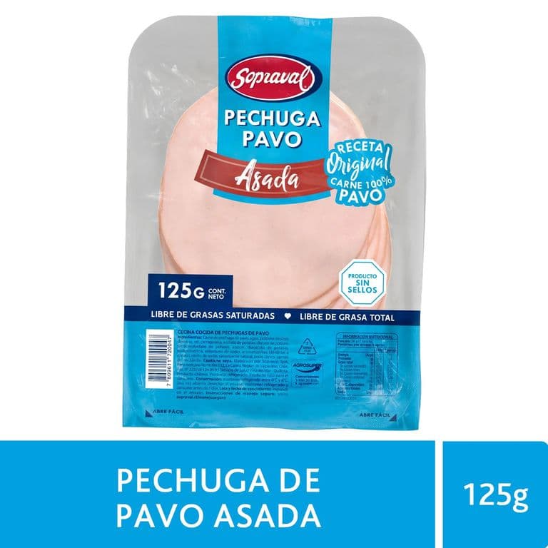 Pechuga Asada Sopraval 125 g