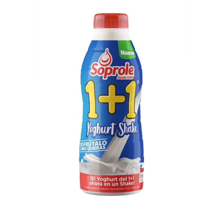 Yogurt Soprole 1+1 Botella 1 L