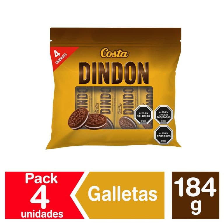 DINDON PACK 4 UNIDADES 0.184KL