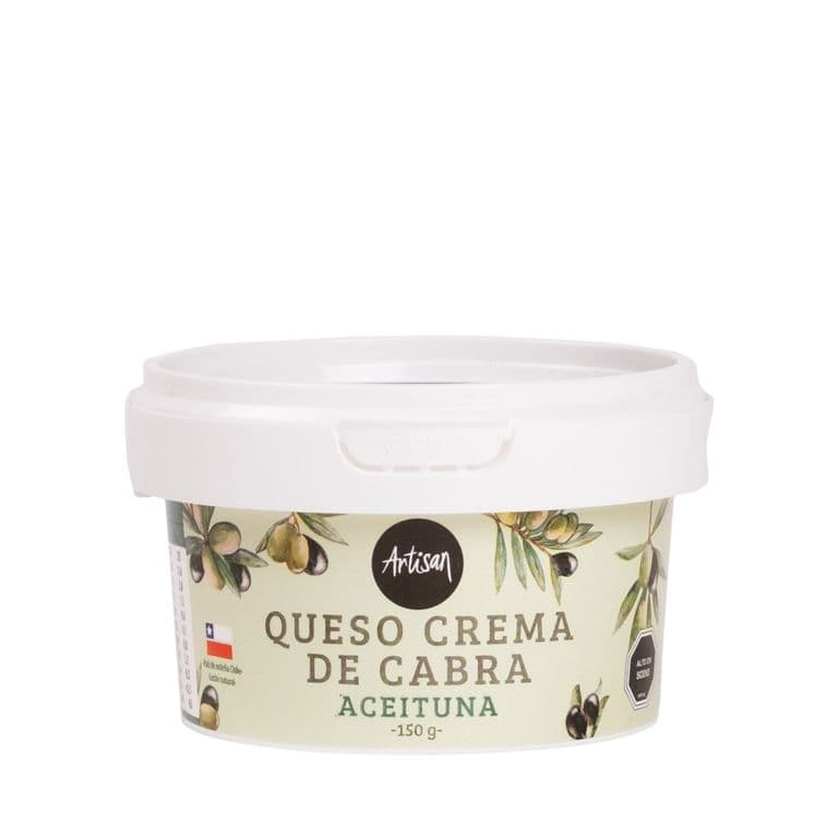 Queso Crema de Cabra Aceituna