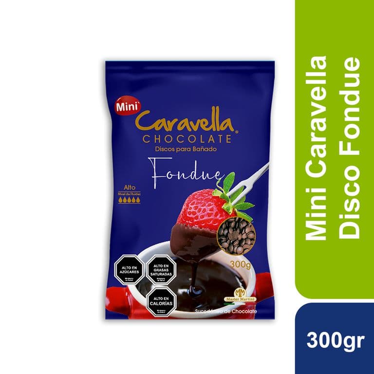 Cobertura Chocolate Fondue Caravella 300 g