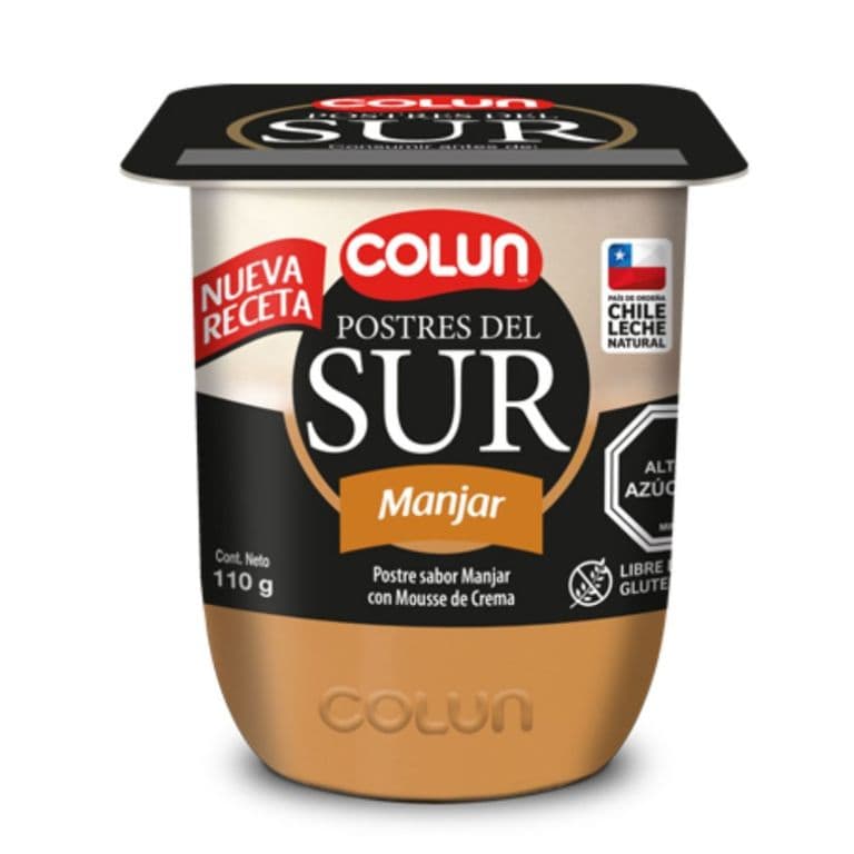 Postre Colun del Sur Manjar 110 g