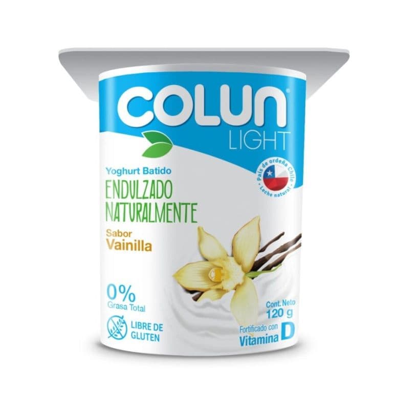 Yogurt Colun Light Vainilla 120 g