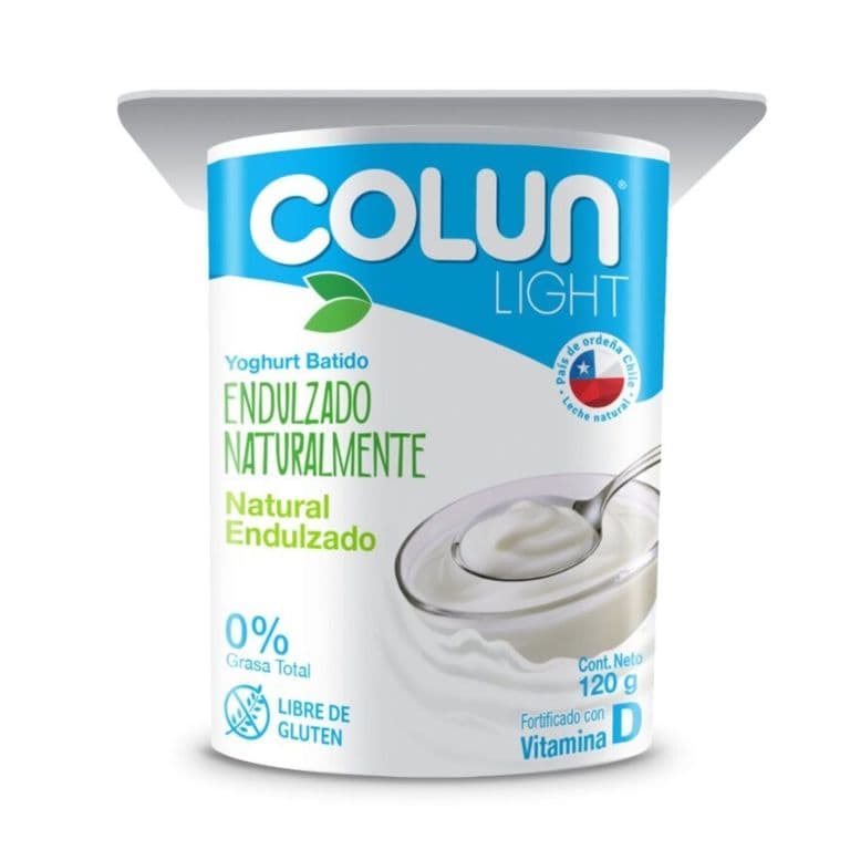 Yogurt Colun Light Natural 120 g