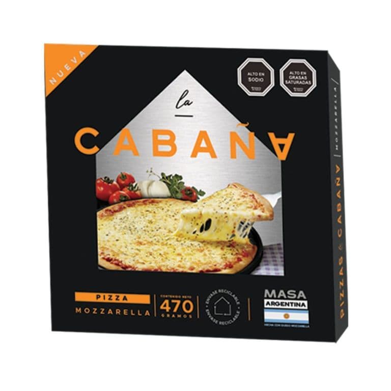 Pizza Mozzarella Congelada 470 g