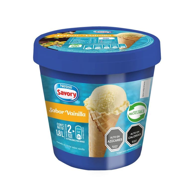 Helado Savory Vainilla 1.8 L
