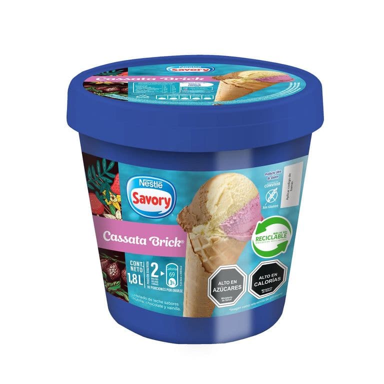 Helado Savory Brick 1.8 L