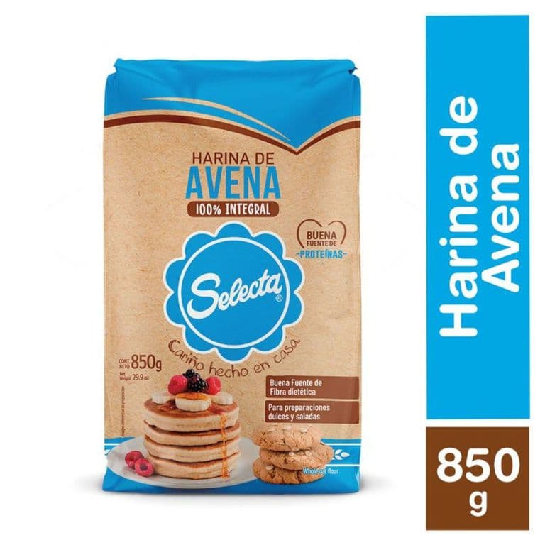 Harina de Avena Integral Selecta 850 g