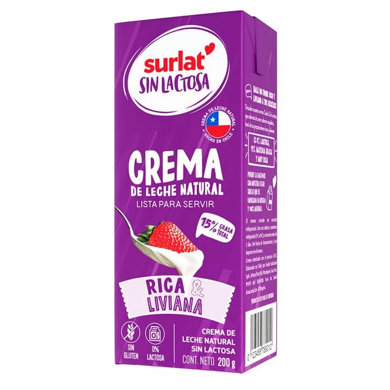 Crema Minibrik Sin Lactosa 200 ml