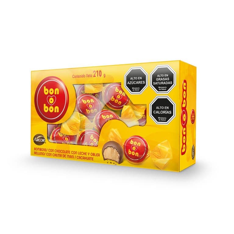 Bombones de Chocolates Bon o Bon 210 g