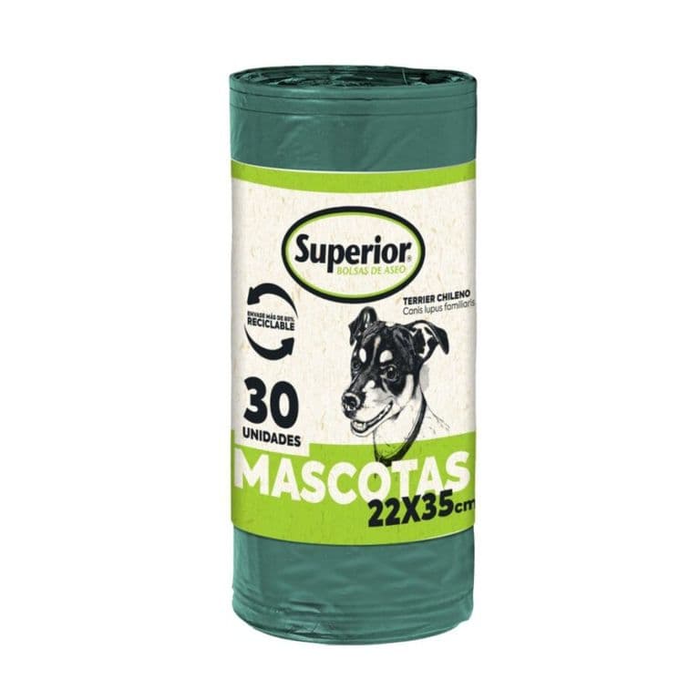 Bolsa de Aseo Mascotas Superior 22 x 35 cm 30 Un