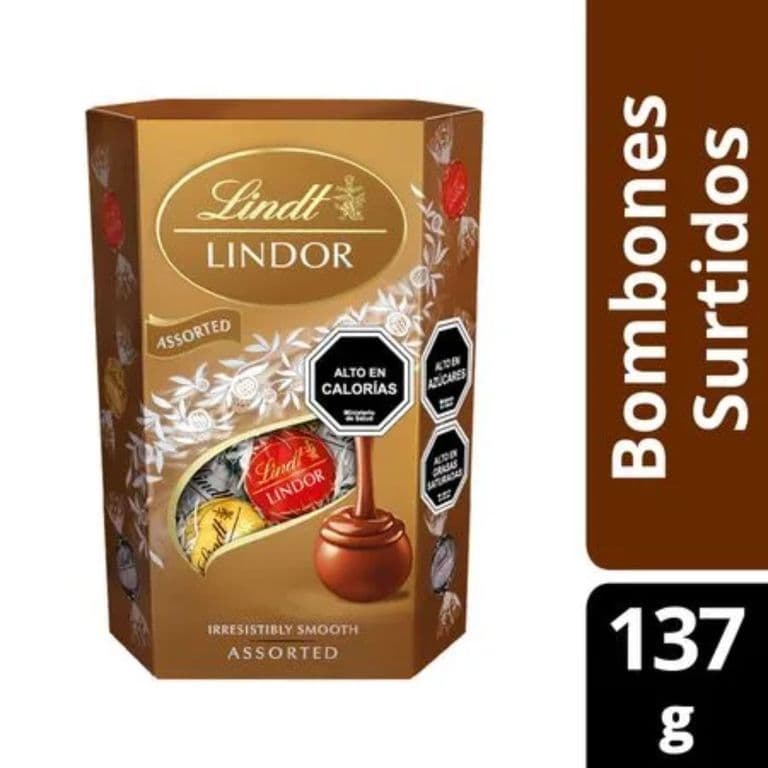 Bombones de Chocolate Surtidos Lindt 137 g