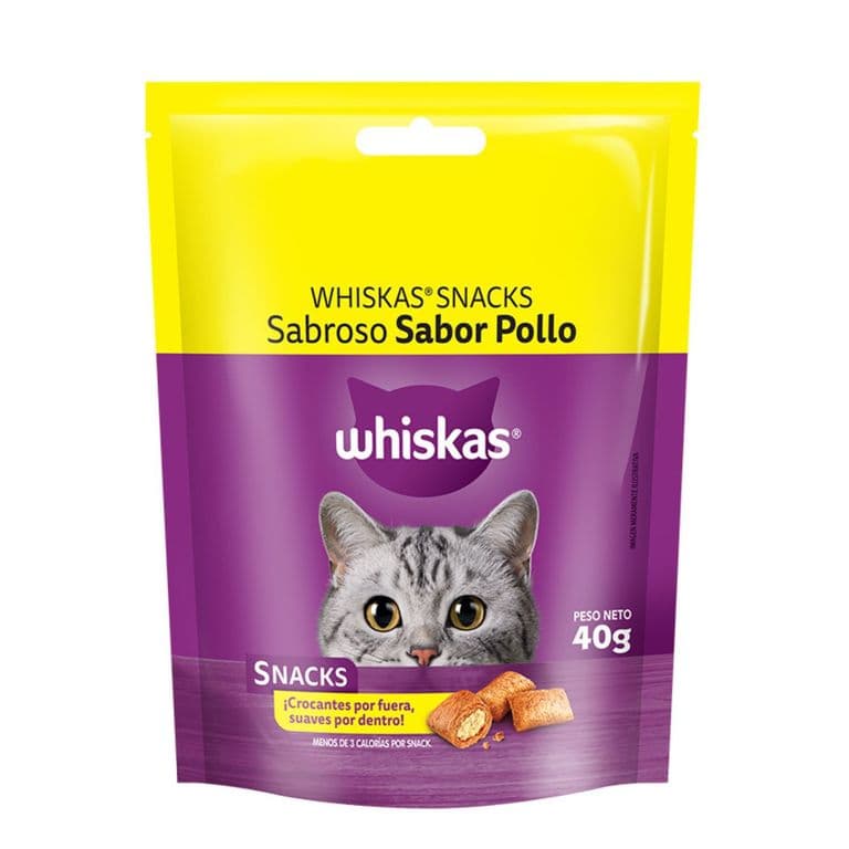 Snacks para Gato Sabor Pollo Whiskas 40 g