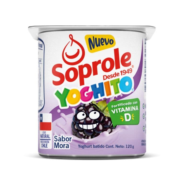 Yogurt Batido Soprole Mora 120 g