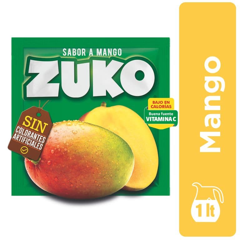 Jugo en Polvo Zuko Mango 15 g