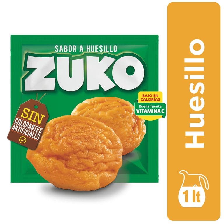 Jugo en Polvo Zuko Huesillo 15 g