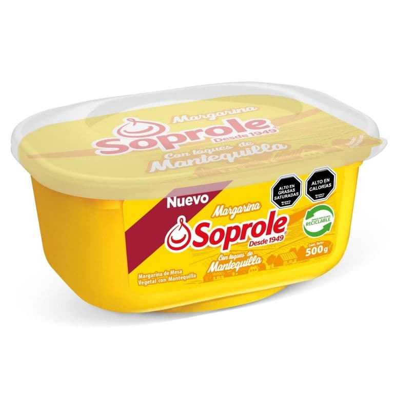 Margarina con Toques de Mantequilla Pote Soprole 500 g