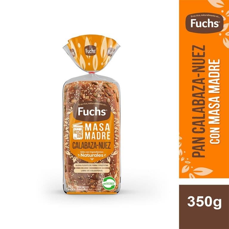 Pan Molde Fuchs Calabaza Nuez 350 g