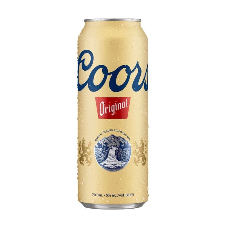 Cerveza Coors Lata 5.0°g 710 cc