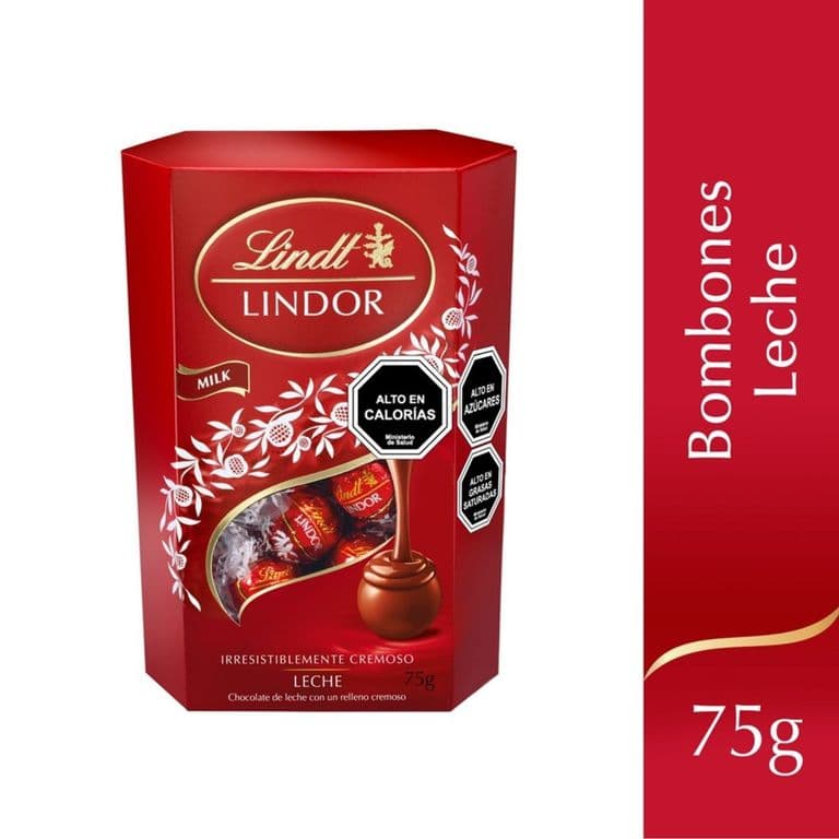 Bombones de Chocolate con Leche Lindt 75 g