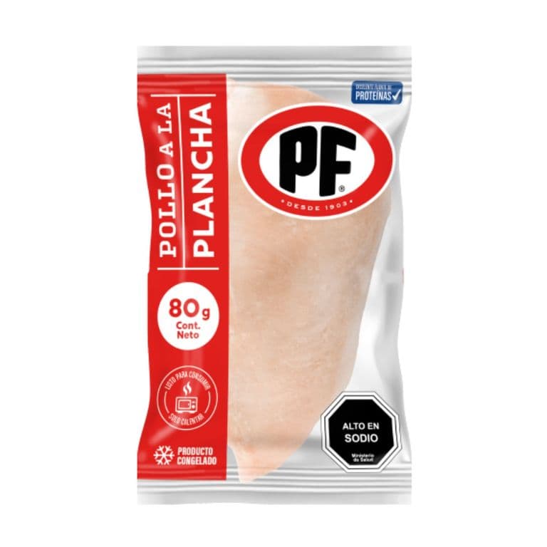 Pollo a la Plancha Congelado PF 80 g
