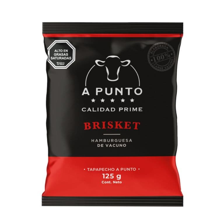 Hamburguesa de Vacuno Brisket A Punto 125 g