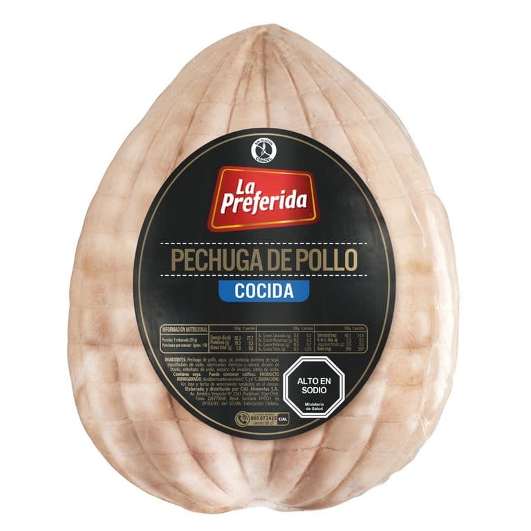 Pechuga de Pollo Cocida La Preferida a Granel