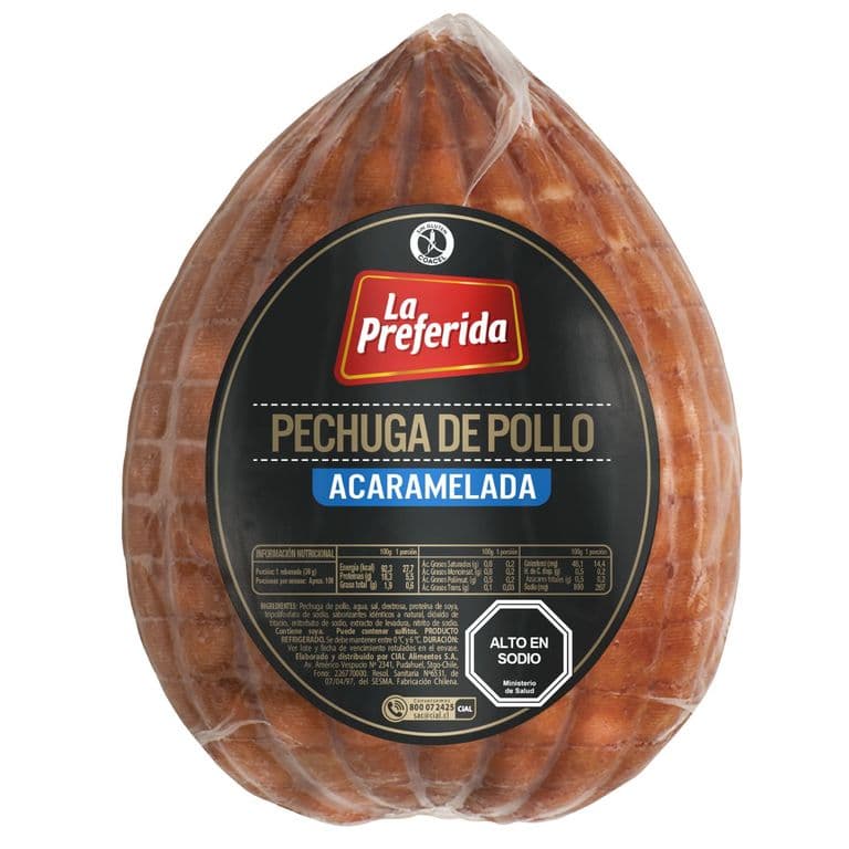 Pechuga de Pollo Acaramelada La Preferida a Granel