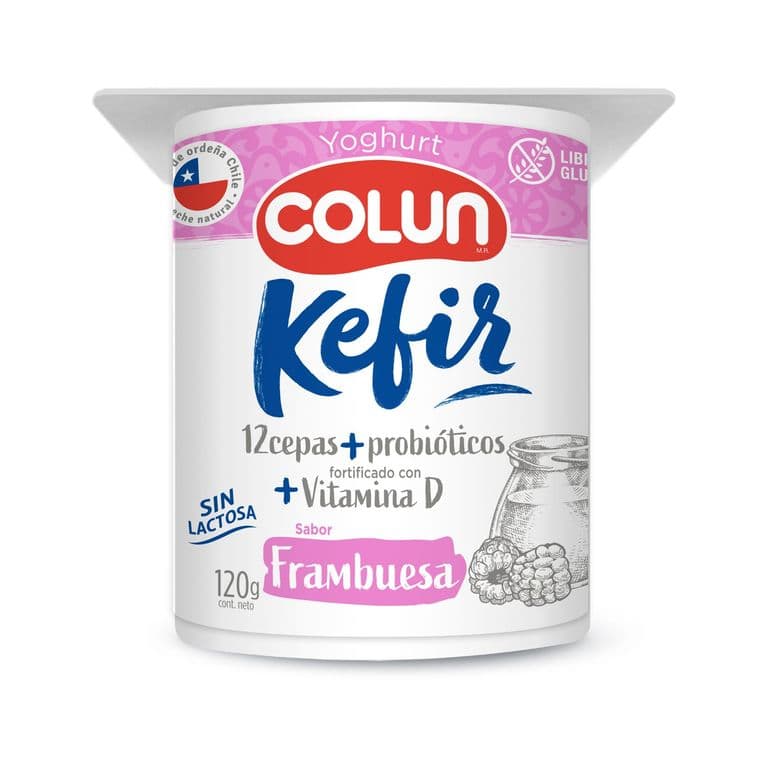 Yogurt Kéfir Colun Frambuesa 120 g