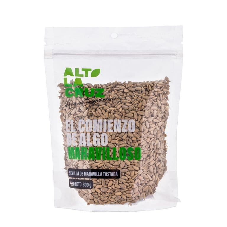 Semillas de Maravilla Tostada Alto La Cruz 300 g
