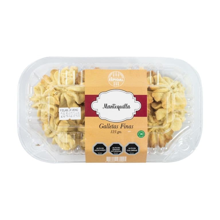 Galletas El Espigal Mantequilla 125 g