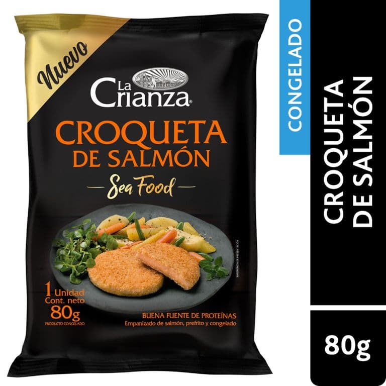 Croqueta Salmón, 80 g