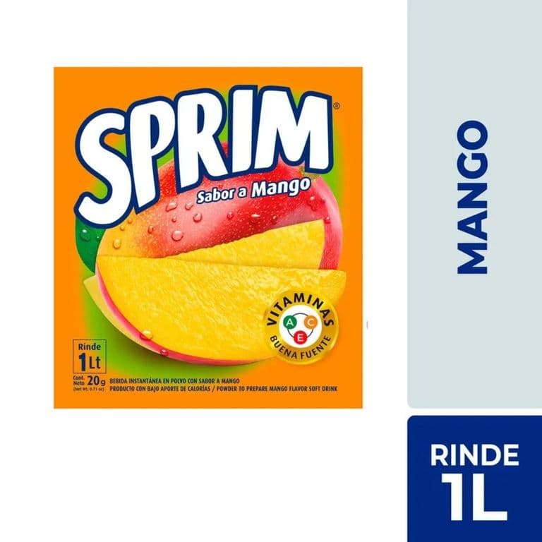 Jugo en Polvo Sprim Mango 20 g