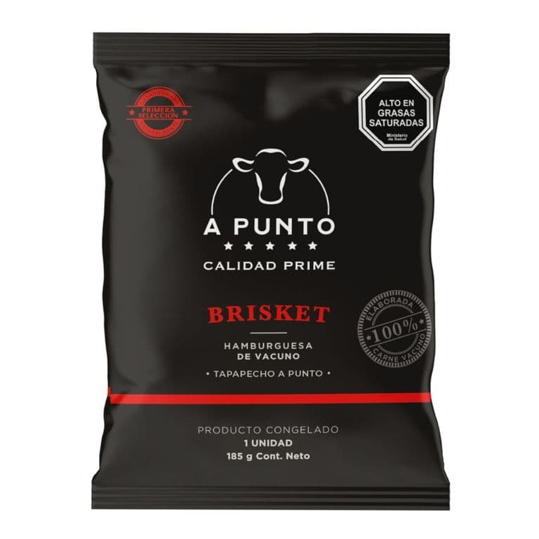 Hamburguesa de Vacuno A Punto Brisket 185 g