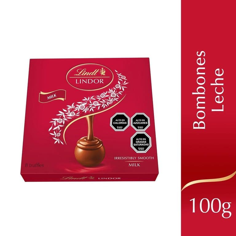 Bombones de Chocolate con Leche Caja Lindt 100 g