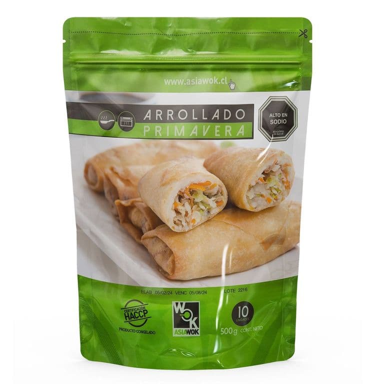 Arrollados Primavera Congelados Asia Wok 10 Un