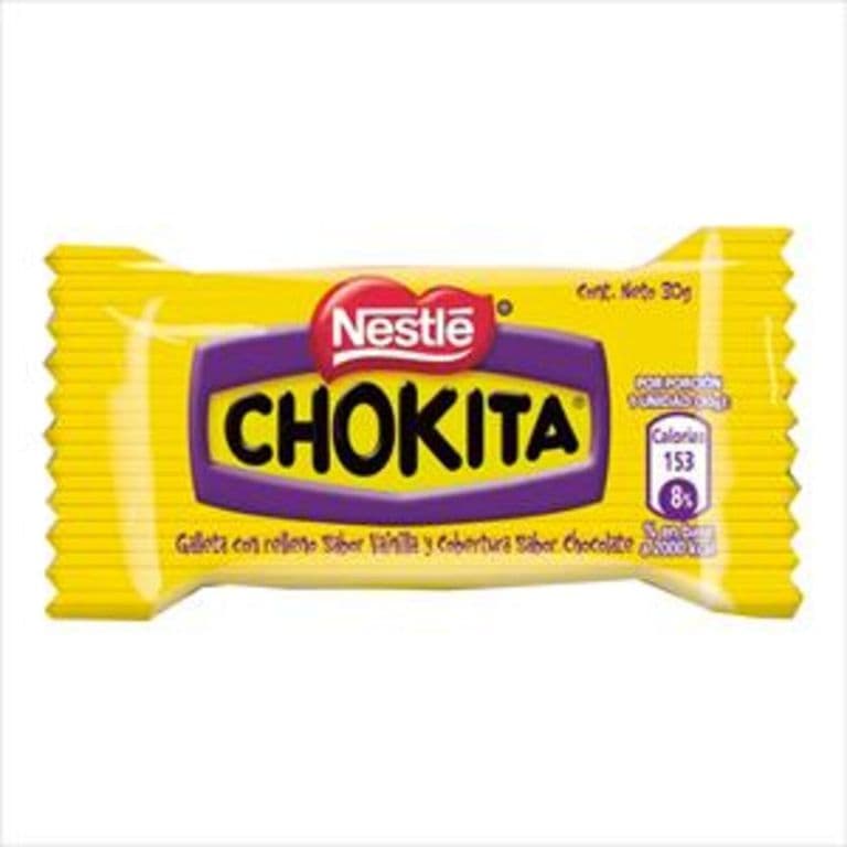 Galleta Bañada Chocolate Chokita 30 gr
