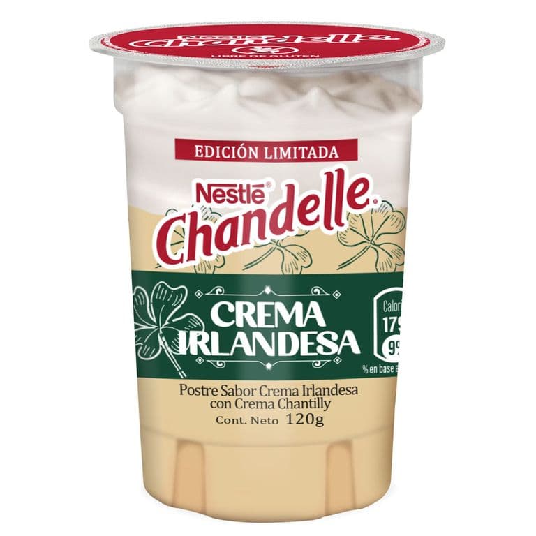 Postre Chandelle Nestlé Crema Irlandesa 120 g