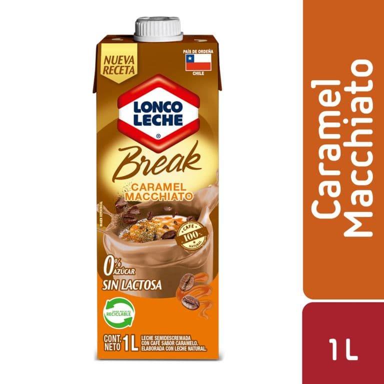 Leche Loncoleche Break Caramel Macchiato 1 L