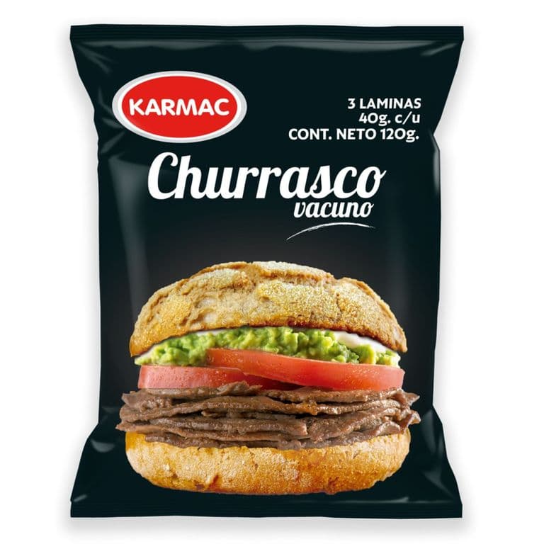 Churrasco de Vacuno Congelado Karmac 3 x 40 g