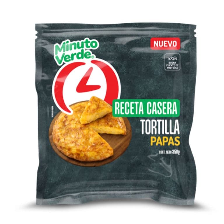 Tortilla de Papa Congelada Minuto Verde 350 g